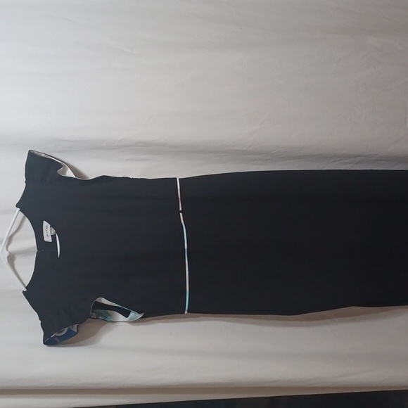 Calvin Klein  Ruffle Sleeve Fitted Sheath Dress - Picture 4 of 4